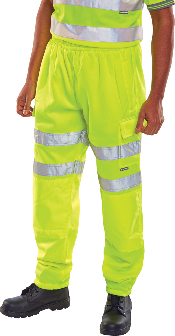BSJB Hi Viz Jogging Bottoms