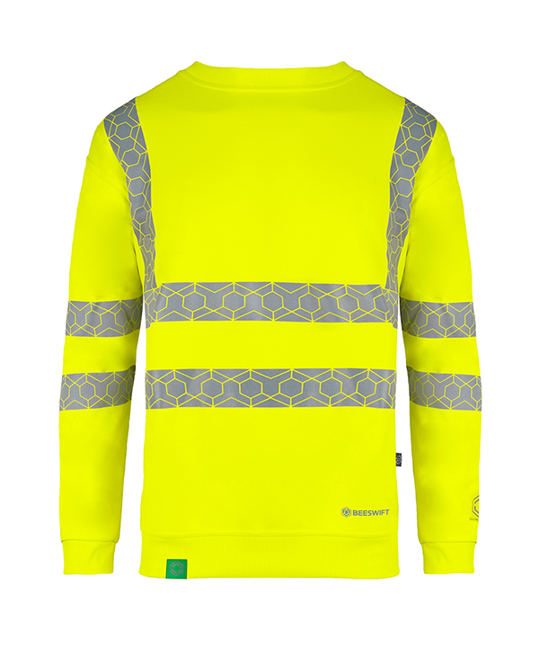 EWCSSSY Envirowear Hi-vis Sweatshirt Saturn Yellow