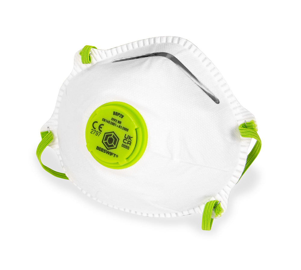 BBP2VN Valved Mask White Box of 10