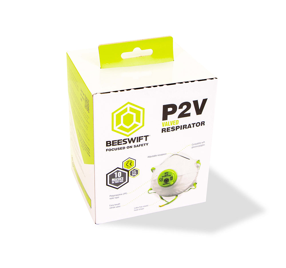 BBP2VN Valved Mask White Box of 10