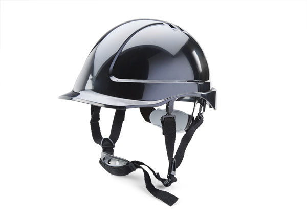 BBSHRPBL BLACK B-BRAND REDUCED PEAK HELMET