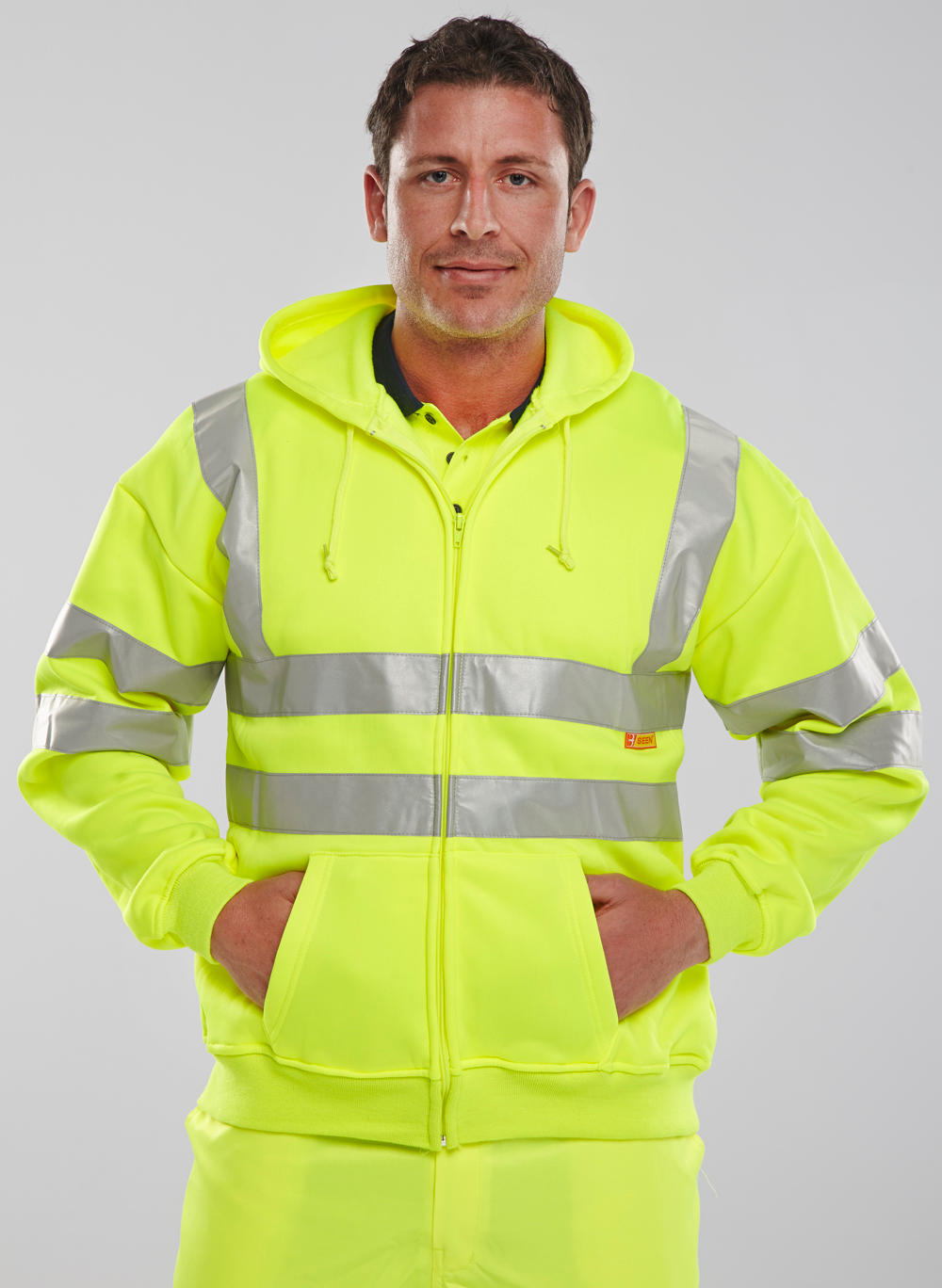 BSHSSEN High Visibility Hooded Sweatshirt