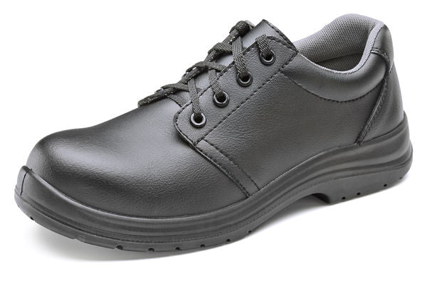 CF823 Micro-fibre Tie Shoe S2 Black