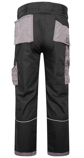 D+II JCG Trade Black/Grey Rip Stop Trouser