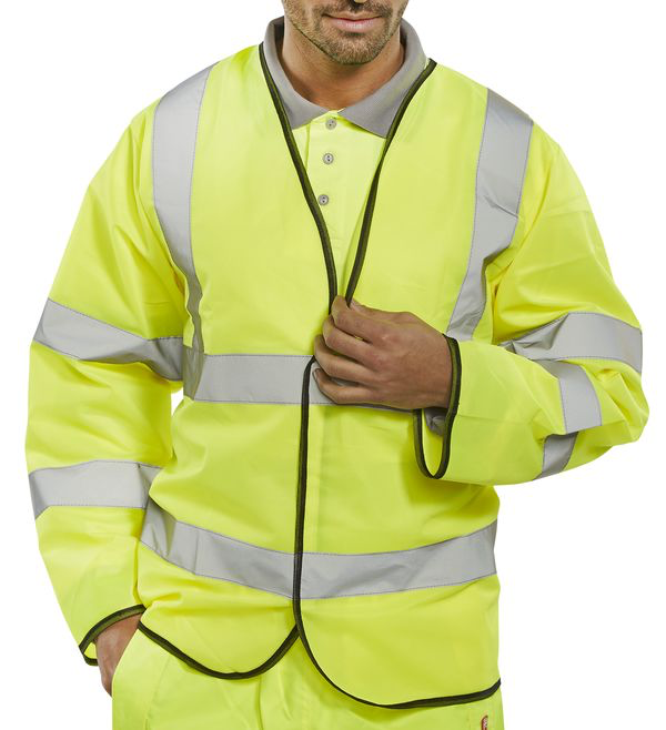 PKJENG Long Sleeve Jerkin Saturn Yellow