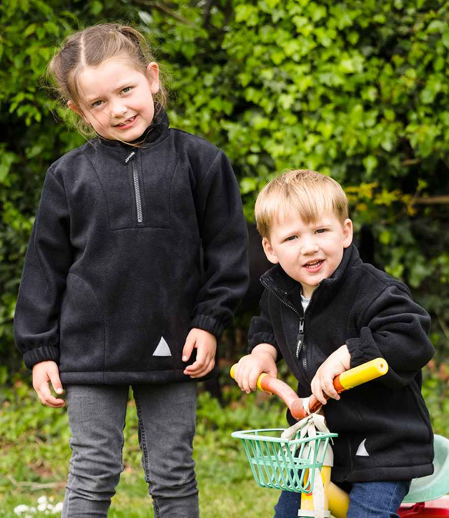 RS33B Result Kids/Youths Zip Neck Polartherm Fleece