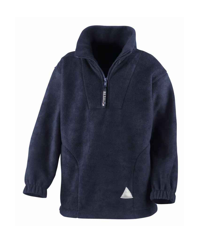 RS33B Result Kids/Youths Zip Neck Polartherm Fleece