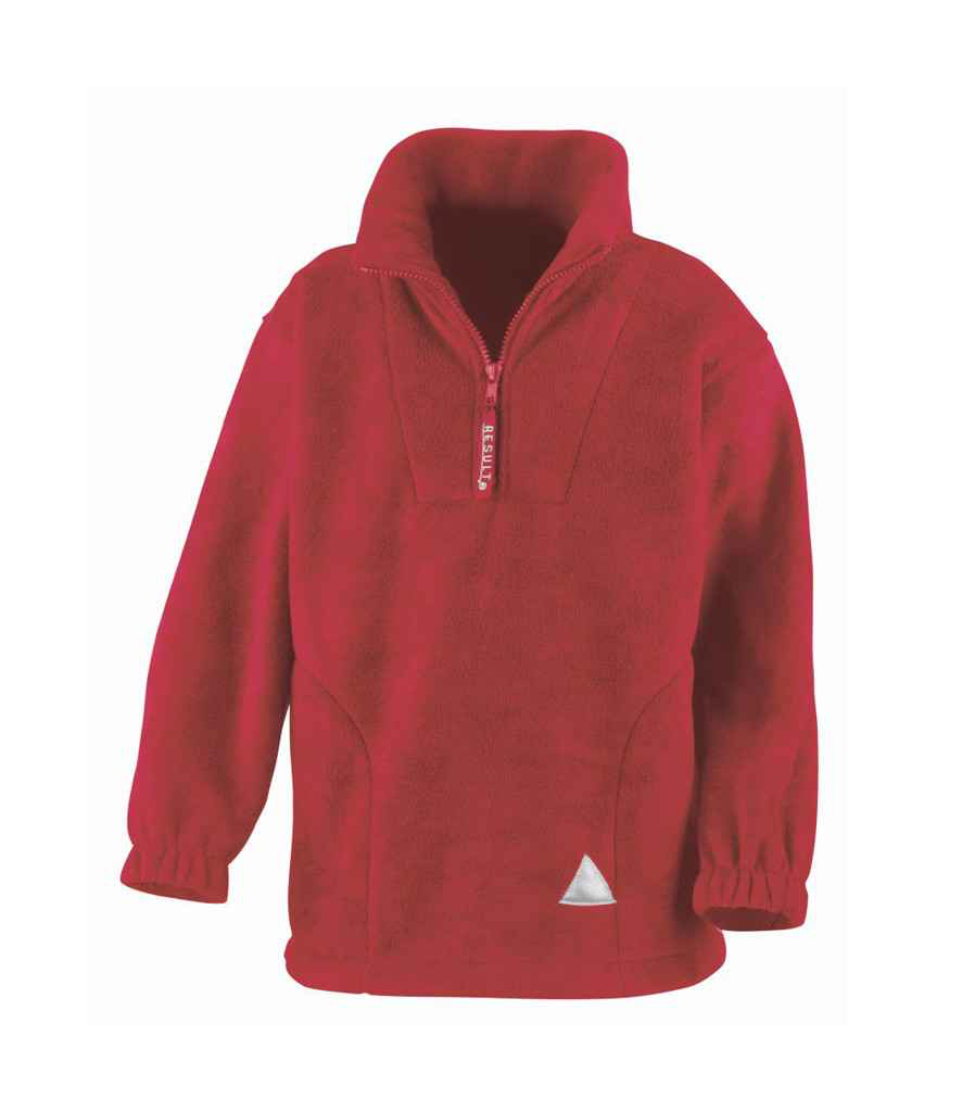 RS33B Result Kids/Youths Zip Neck Polartherm Fleece