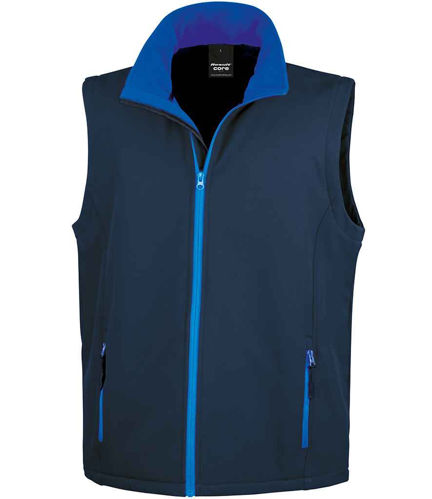 RS232M Result Core Printable Soft Shell Bodywarmer