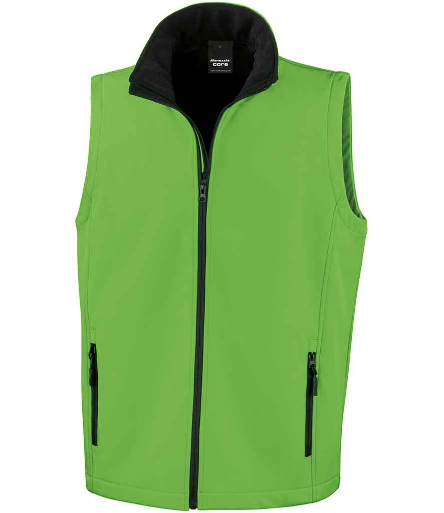 RS232M Result Core Printable Soft Shell Bodywarmer