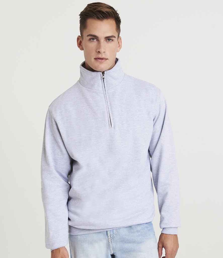 JH046 AWDis Sophomore Zip Neck Sweatshirt