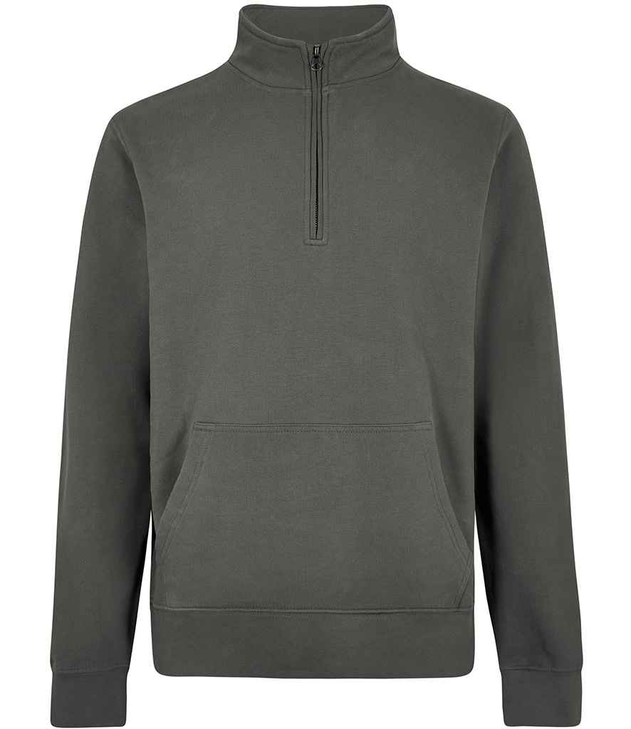 K339 (KK339) Kustom Kit Regular Fit 1/4 Zip Piqué Sweatshirt