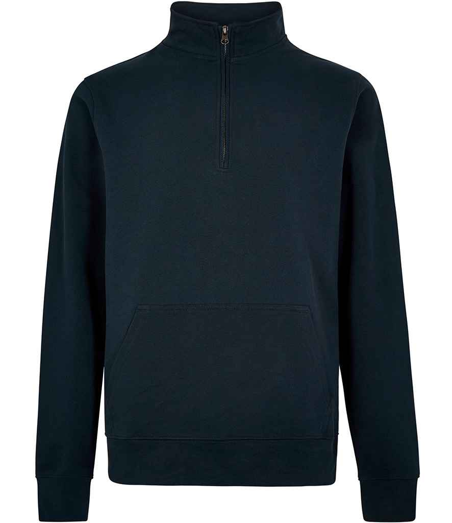 K339 (KK339) Kustom Kit Regular Fit 1/4 Zip Piqué Sweatshirt