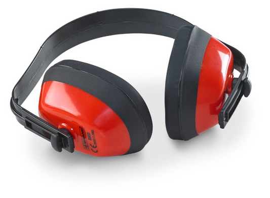 BBED Economy Ear Defenders Red