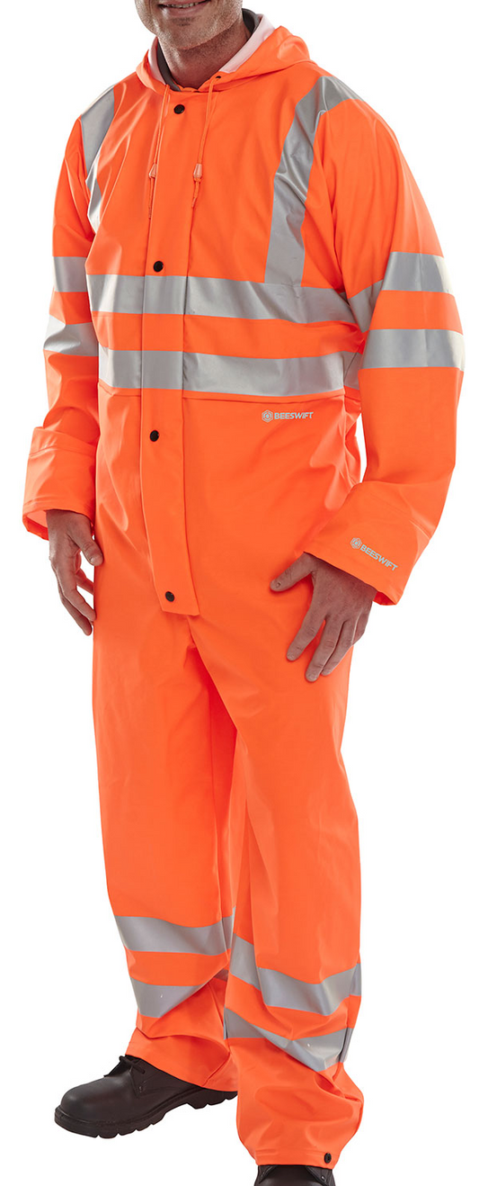 PUCOR Bseen Pu Coverall Orange