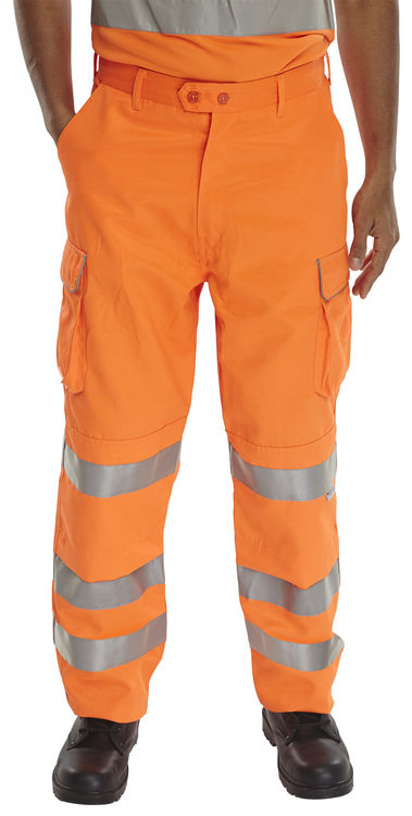 RST Railspec Trousers Orange