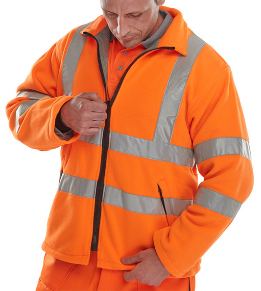 CARFOR Carnoustie Fleece Jacket Orange