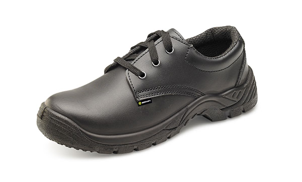 CDDSTS Click Smooth Leather Tie Shoe Black