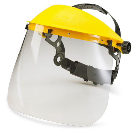 BBFV7 Standard Face Visor 7.5" Clear
