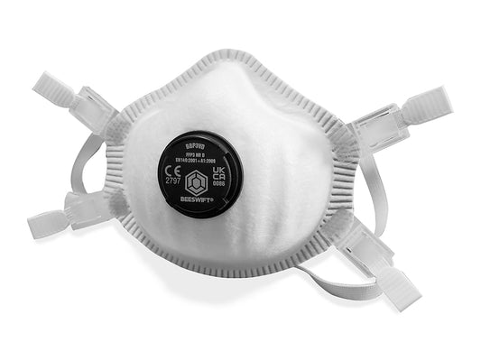 BBP3VDN Premium P3 Vented Mask White Box of 5