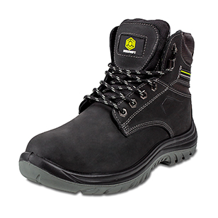 CF56BL Steel Toe Cap Ankle Boot Black