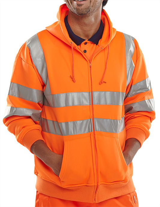 BSHSSEN High Visibility Hooded Sweatshirt