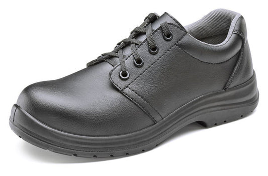 CF823 Micro-fibre Tie Shoe S2 Black