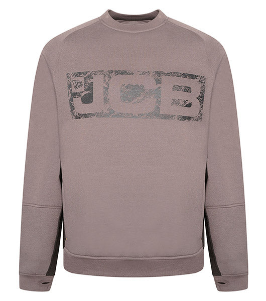 CREW/G JCB Trade Crew Sweatshirt Grey
