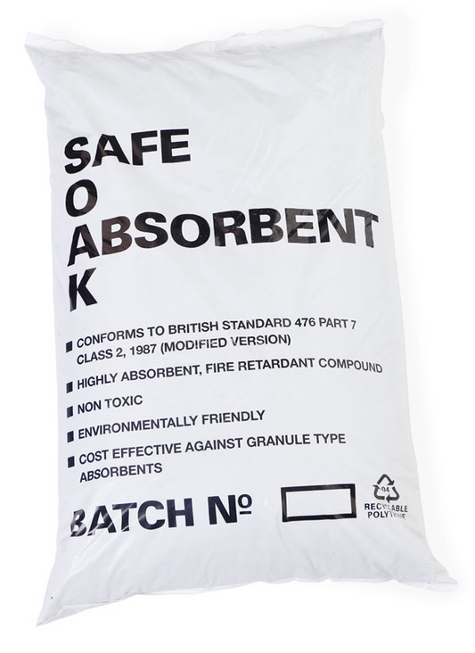 ZLFA30 Loose Fibre Absorbent 30 Ltr White