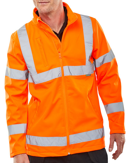 SS20471OR Soft Shell Jkt Hv Orange En20471 Gort3279 Orange