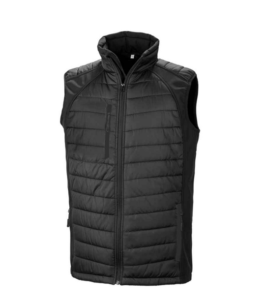 RS238 Result Genuine Recycled Compass Padded Gilet