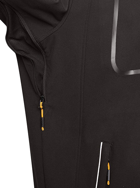 D-ML JCB Trade Hooded Softshell