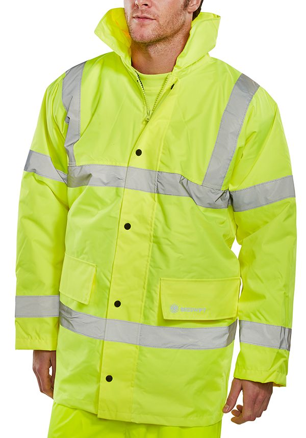 CTJENGSY Saturn Yellow Constructor Traffic Jacket