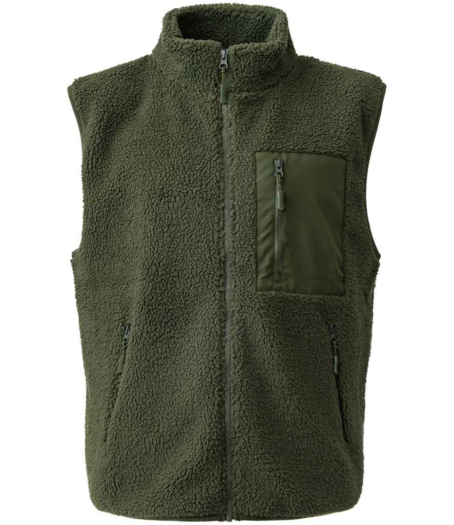 RV302 Ravine Unisex Borg Fleece Gilet
