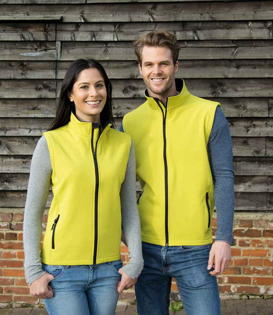 RS232M Result Core Printable Soft Shell Bodywarmer