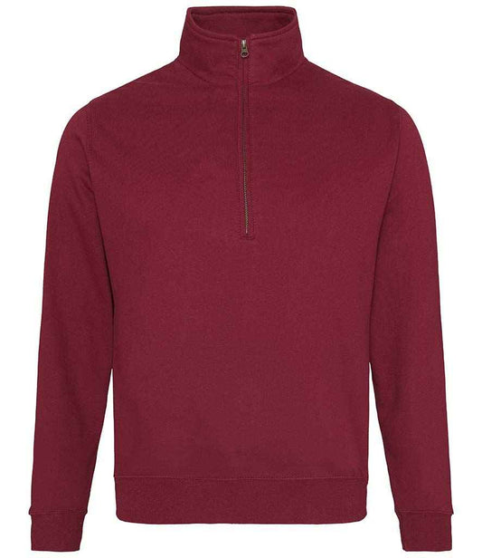 JH046 AWDis Sophomore Zip Neck Sweatshirt