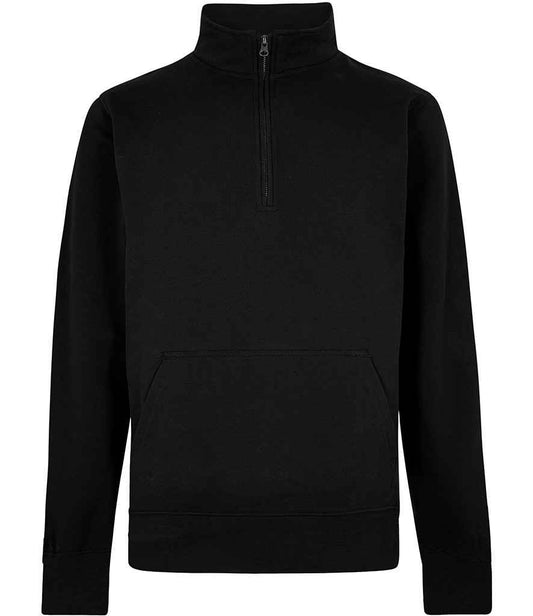 K339 (KK339) Kustom Kit Regular Fit 1/4 Zip Piqué Sweatshirt